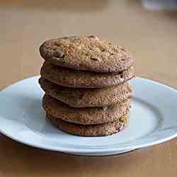 Chocolate chip toffee bits cookies