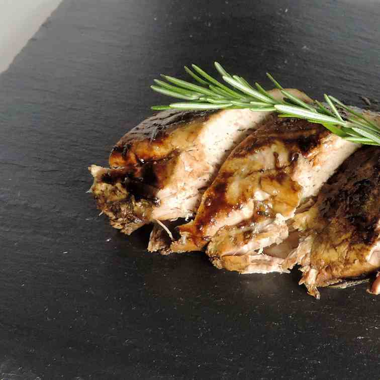 Balsamic Pork Loin - Crockpot