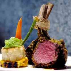 Pistachio Crusted Lamb