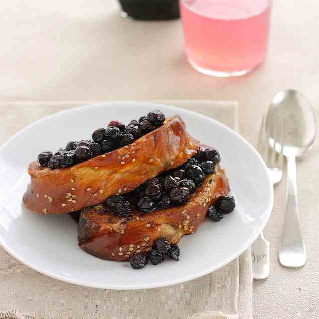 Chocolate Chunk Challah French Toast