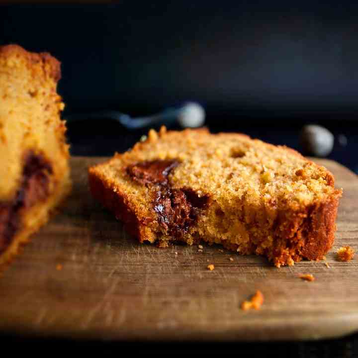 Pumpkin Nutella Bread.