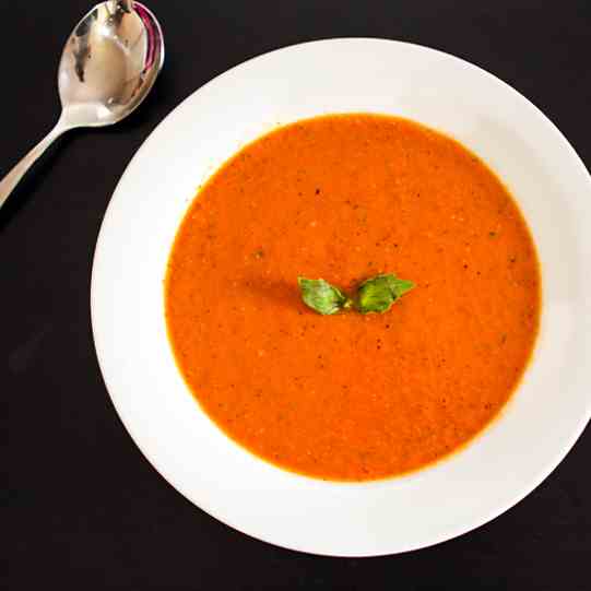 Healthy Coconut Oil Tomato Soup