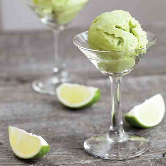 Avocado ice cream