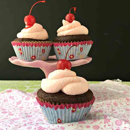 Maraschino Cherry Frosting