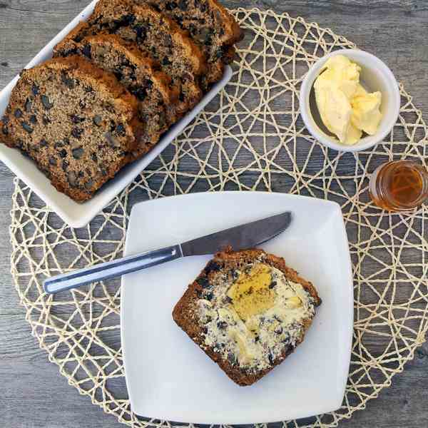 Banana Spelt Bread [vegan]