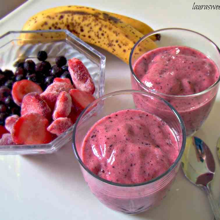 Frozen Fruit Smoothies