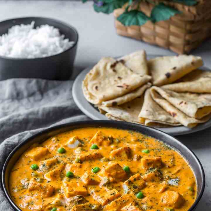 Matar Paneer