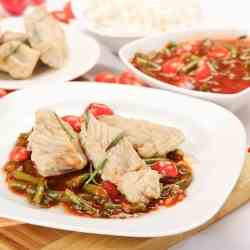 Flounder with Vegetables