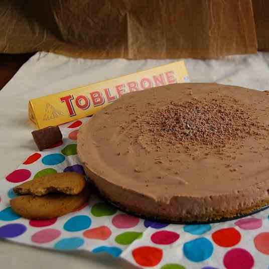 Toblerone cheesecake