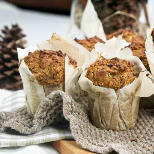 Pumpkin, Zucchini and Quinoa Muffins