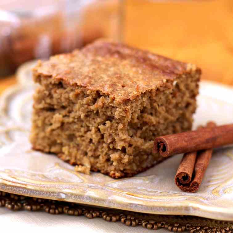 Apple Cinnamon Butterscotch Cake