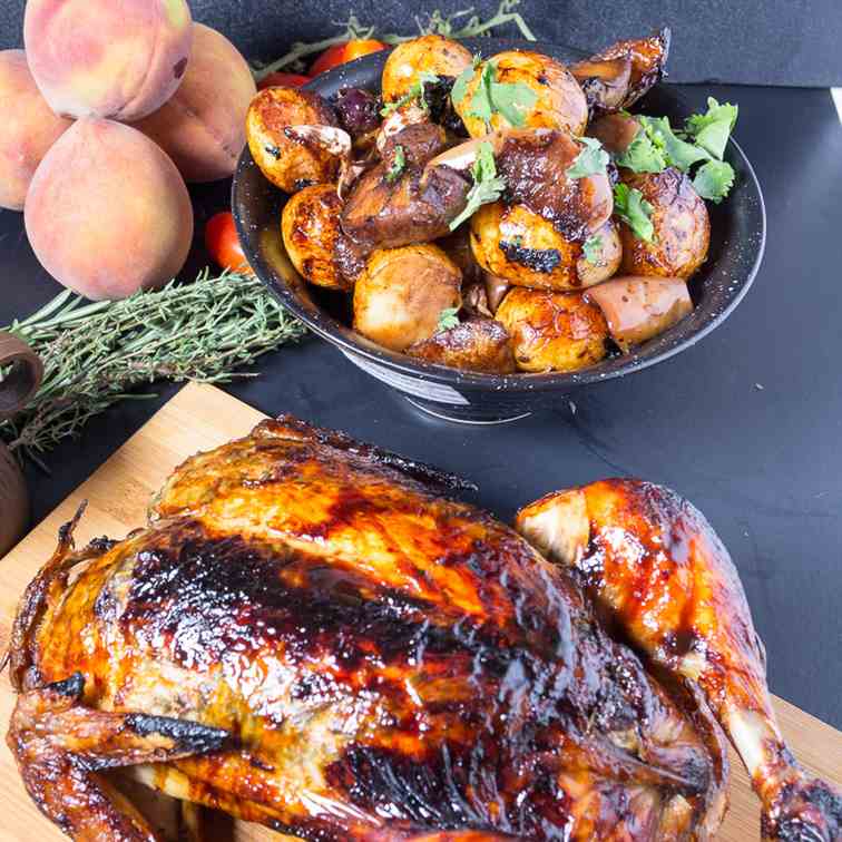 Balsamic Maple Roast Chicken