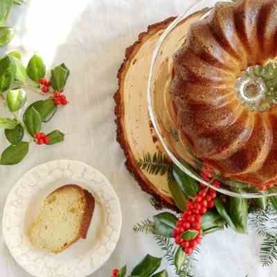 Rum-Raisin Bundt Cake