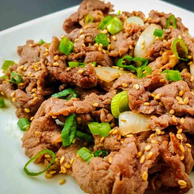 Air Fried Bulgogi Korean Beef