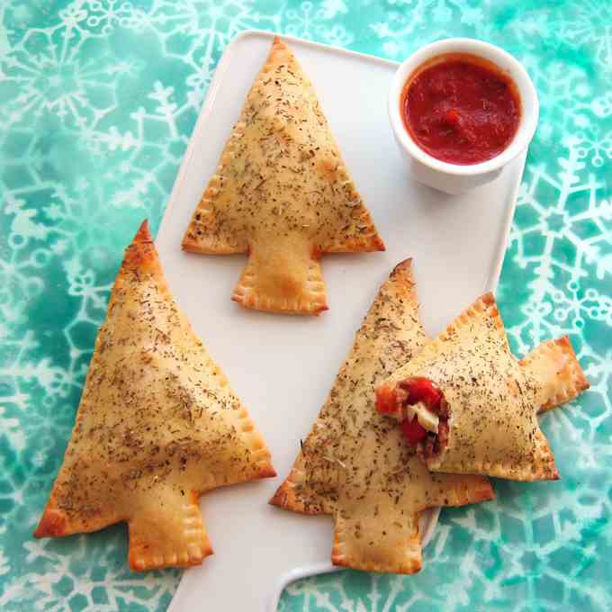Calzone Christmas Trees