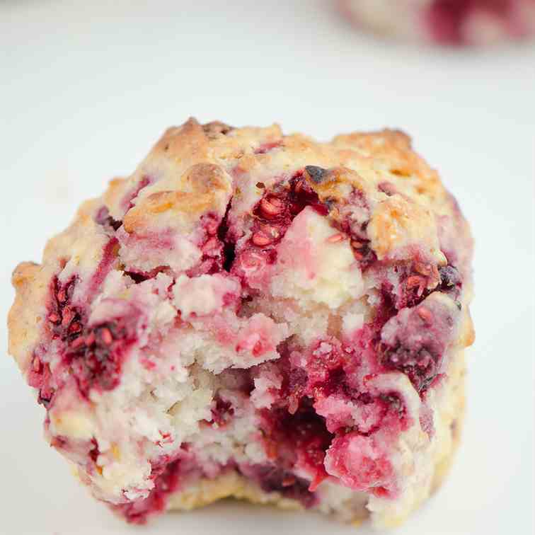 Raspberry muffins