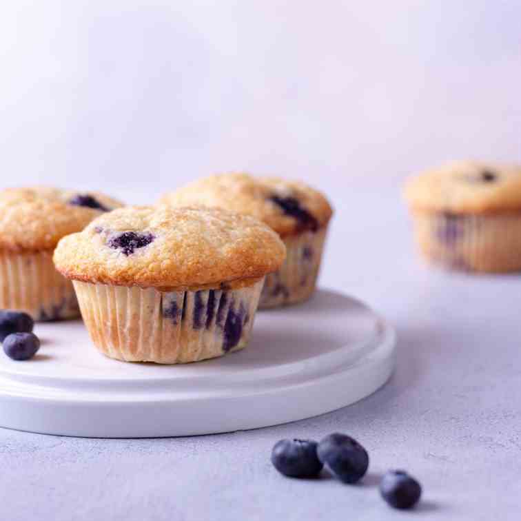 Buttermilk Blueberry Muffins