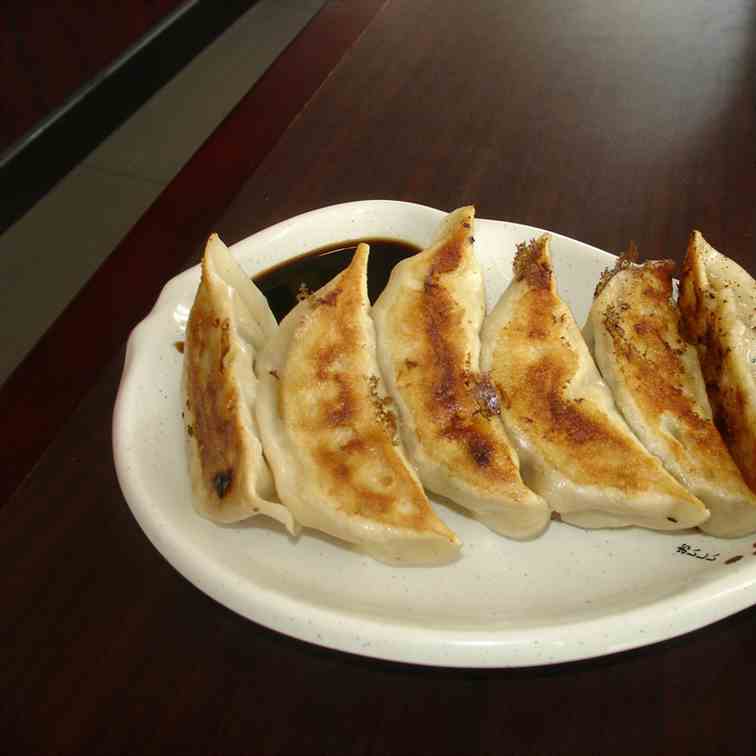 Japanese Fried Dumplings 