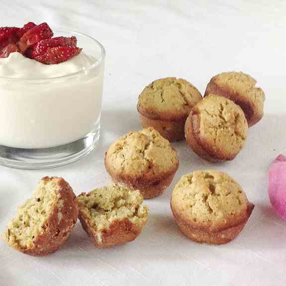 Brown Butter Pistachio Financiers