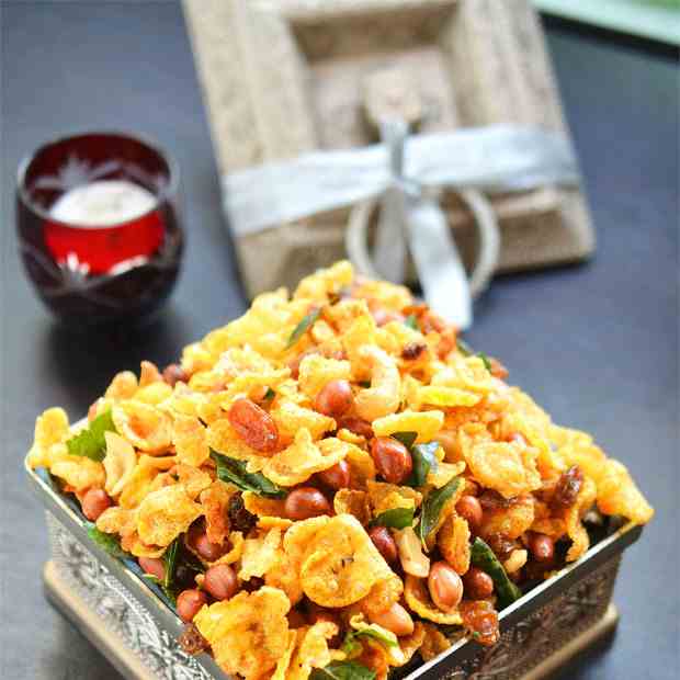 Cornflakes Mixture | Chivda Namkeen