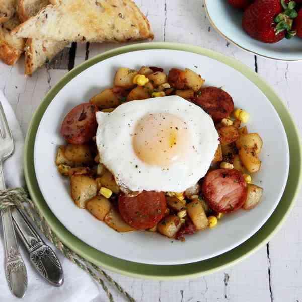 Ukrainian Farmer's Breakfast