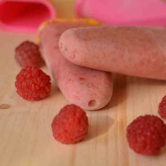 Quick Raw Raspberry Ice Cream