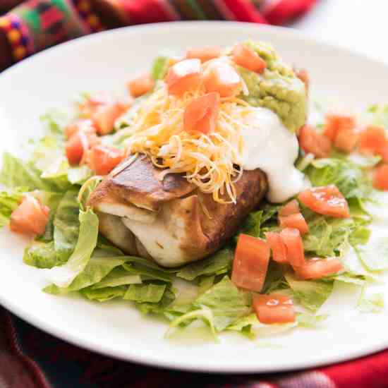 Shredded Beef Chimichangas