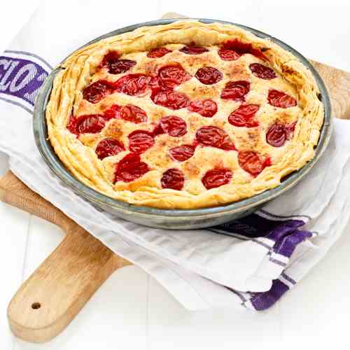 Plum Frangipane Tart