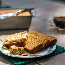 Apple Butter Gingerbread Loaf