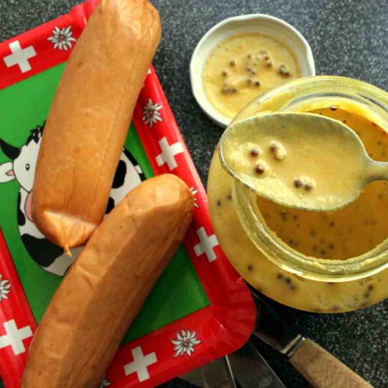 Hot homemade Mustard