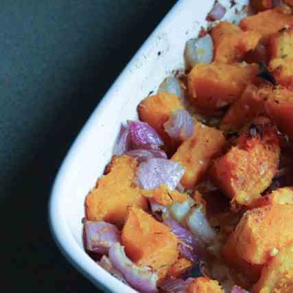 Savoury Roasted Butternut Squash