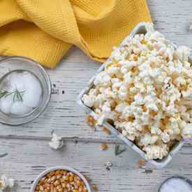Healthier Homemade Popcorn
