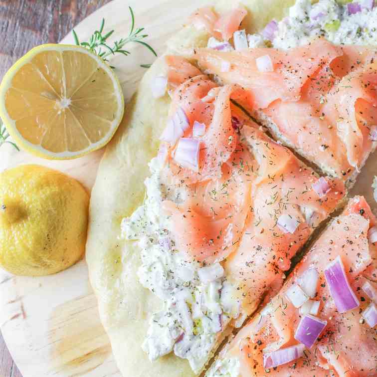 Smoked Salmon Pizza