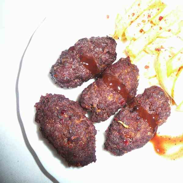 Spicy mini-kebabs