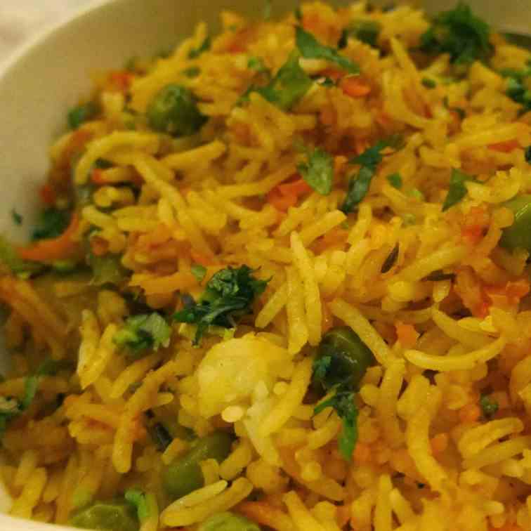 Vegetable Biryani  recipe