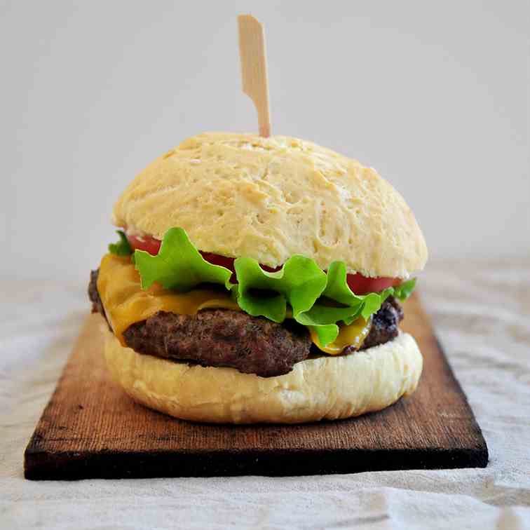 The Best Grilled Sirloin Burger