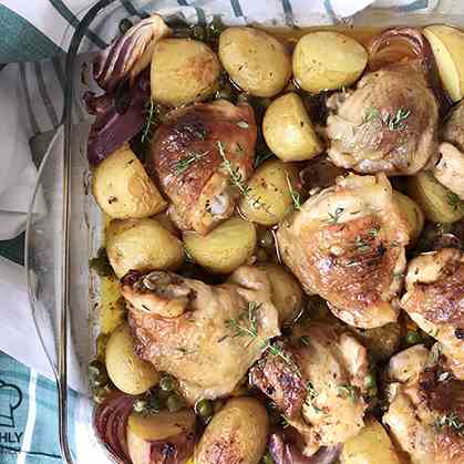 Mediterranean Chicken And Vegetables