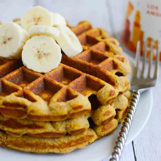 Paleo Pumpkin Waffles