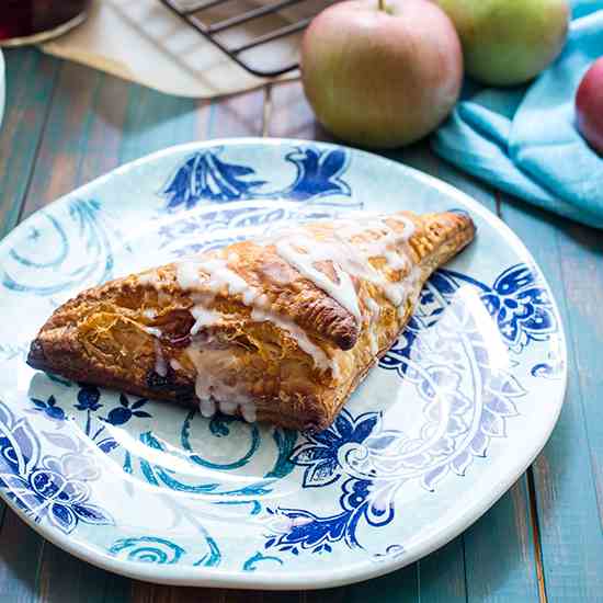 Rum Spiked Apple Turnovers