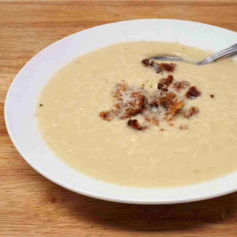 Parmesan Parsnip Soup