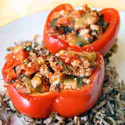 Turkey Stuffed Peppers