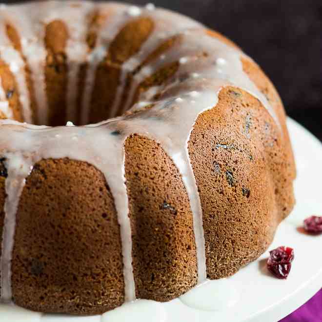 Cranberry Orange Bundt Cake