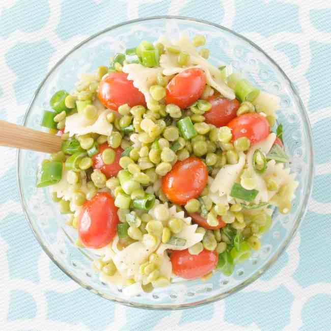 Green Split Pea - Basil Salad