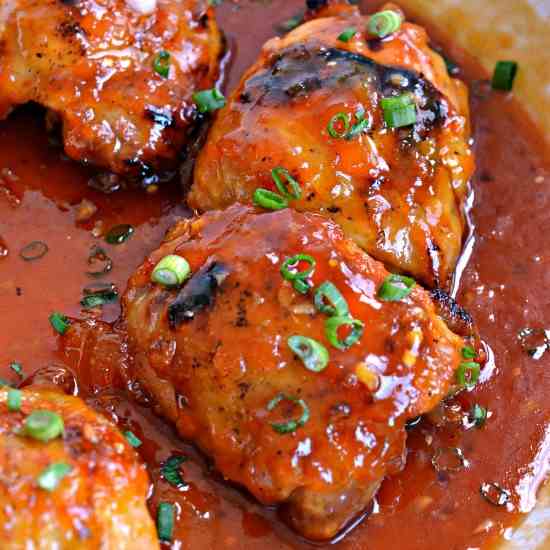 Skillet Apricot Chicken