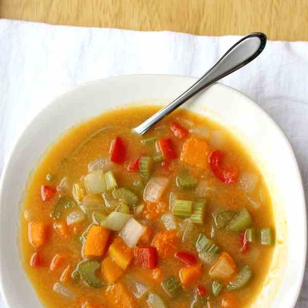 Asian Butternut Squash Soup