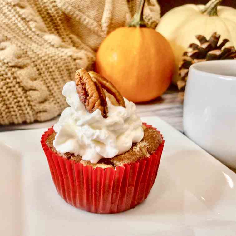 Keto Maple Pecan Muffins