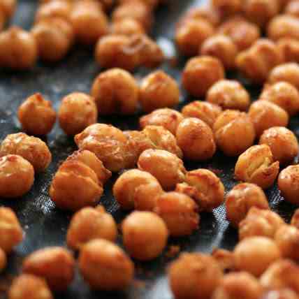Barbecue Roasted Chickpeas