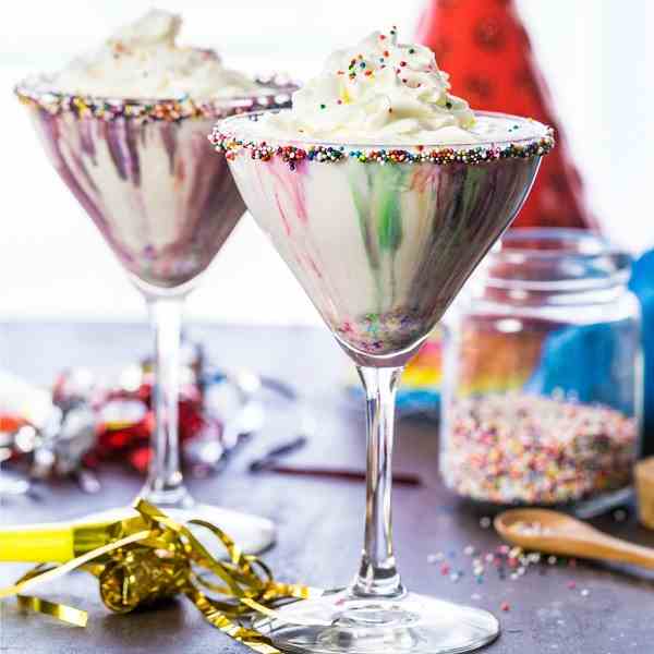 Funfetti Cake Batter Martinis