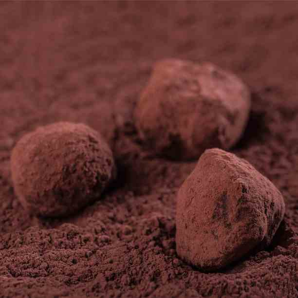 Black Chocolate Truffles With Cointreau