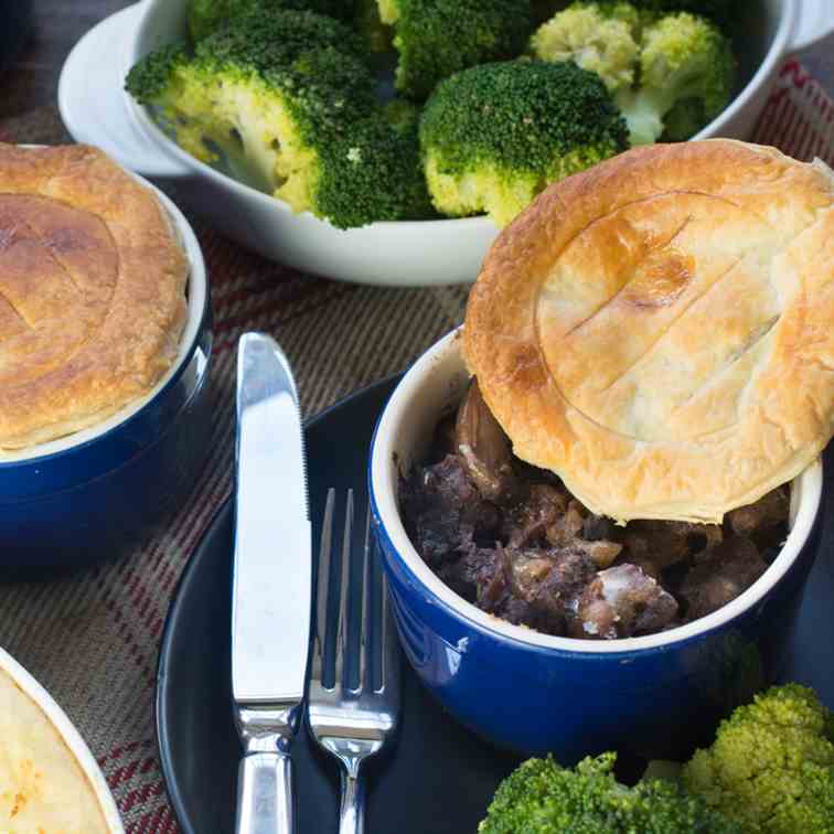 Easy Steak and Mushroom Pie